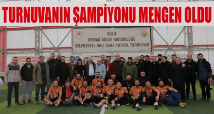 Bolu Orman Bölge Müdürlüğü Futbol Turnuvası sona erdi