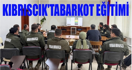 Kıbrıscık'ta barkod eğitimi