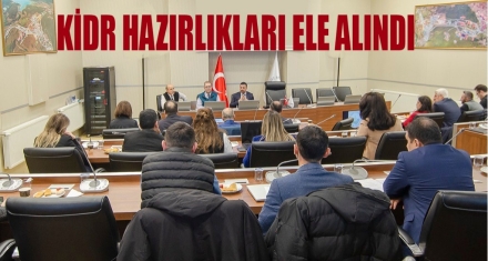 KİDR Hazırlıkları Ele Alındı