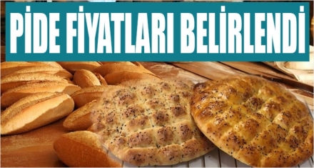 Pide fiyatları belirlendi