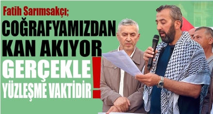 Sarımsakçı; COĞRAFYAMIZDAN KAN AKIYOR