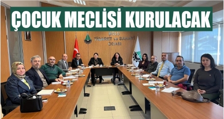 ÇOCUK MECLİSİ KURULUYOR 