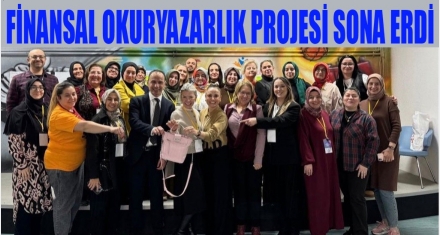 Finansal Okuryazarlık Projesi Sona Erdi