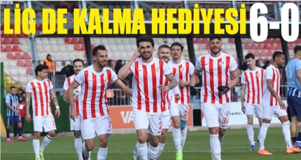 Ligde kalma hediyesi 6-0