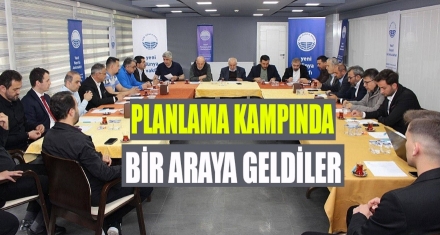 YDV Bolu, planlama kampında bir araya geldi