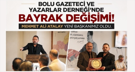 YENİ BAŞKAN ATALAY OLDU