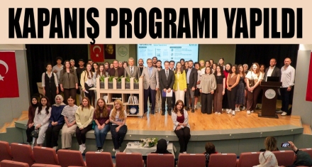 TÜBİTAK destekli Mimarlık projesinin kapanış programı yapıldı
